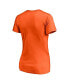 Women's Trevor Lawrence Orange Clemson Tigers Caricature V-Neck T-shirt