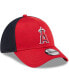 Фото #3 товара Men's Red Los Angeles Angels Neo 39THIRTY Flex Hat