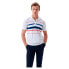 SALSA JEANS Striped Regular Fit short sleeve polo