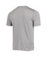 Фото #4 товара Men's Heathered Gray Los Angeles Chargers Combine Authentic Game On T-shirt