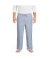 ფოტო #1 პროდუქტის Big & Tall Poplin Pajama Pants