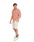 Men's Palm Beach Short Sleeve Button Up Shirt Parade pumpkin new fronds, S - фото #4