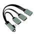 LogiLink UA0361 - Hub - 5 Gbps - Amount of ports: - USB 2.0, USB 3.0, USB Typ C