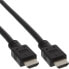Фото #1 товара InLine HDMI Cable High Speed male / male black 0.3m