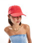 Mango slogan cap in red