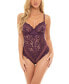 Фото #4 товара Women's Page Unlined Lace Teddy with Underwire