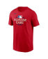 Фото #2 товара Men's Red 2024 MLB All-Star Game Wordmark T-shirt