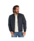 Men's Classic Faux Fur Lined Bomber Jacket