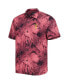 Фото #3 товара Men's Maroon Arizona State Sun Devils Coast Luminescent Fronds IslandZone Button-Up Camp Shirt