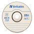 Verbatim 98909 - 25 GB - BD-R - Spindle - 25 pc(s)