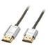 Фото #7 товара Lindy CROMO Slim HDMI High Speed A/A Cable - 4.5m - 4.5 m - HDMI Type A (Standard) - HDMI Type A (Standard) - 3D - Black - Gold - Silver