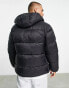 Фото #4 товара Napapijri Suomi hooded puffer jacket in black