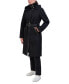 Фото #3 товара Women's Belted Hooded Quilted Coat, Created for Macy's