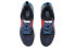 Фото #5 товара Беговые кроссовки Li-Ning Shield ARHQ243-4 с защитой от ударов, антискользящие, износостойкие, низкие, сине-серые