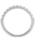 ფოტო #4 პროდუქტის Sterling Silver Ring Set, Cubic Zirconia Bridal Ring and Band Set (8 ct. t.w.)