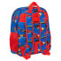 School Bag Cars Race ready Blue 32 X 38 X 12 cm