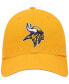ფოტო #3 პროდუქტის Men's Gold Minnesota Vikings Clean Up Alternate Adjustable Hat