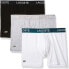 Фото #1 товара Lacoste 270212 Men's Casual Classic 3 Pack Cotton Stretch Boxer Briefs Size L