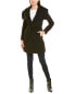 Фото #3 товара Fleurette Medium Wool Wrap Coat Women's