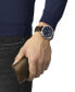 ფოტო #5 პროდუქტის Men's Swiss Chronograph XL Vintage Brown Leather Strap Watch 45mm