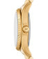 Фото #2 товара Часы Michael Kors Lexington Gold-Tone 26mm