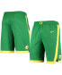 ფოტო #1 პროდუქტის Men's Green Oregon Ducks Replica Performance Basketball Shorts