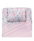 Фото #1 товара Blossom Watercolor Floral Twin Sheets and Pillowcase Set Twin