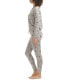 Women's Hacci Printed Pajama Set