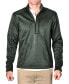 ფოტო #1 პროდუქტის Men's Space-Dyed Half-Zip Pullover Topstitched Sweater