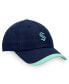 Фото #3 товара Men's Deep Sea Blue Seattle Kraken Authentic Pro Rink Pinnacle Adjustable Hat