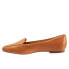 Фото #4 товара Trotters Ember T1853-282 Womens Brown Wide Leather Loafer Flats Shoes 6