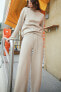 Фото #5 товара Мягкий свитер с декоративной строчкой спереди ZARA