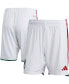 Фото #1 товара Men's White Mexico National Team AEROREADY Replica Shorts