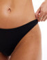 Cotton On fitted bikini bottoms black