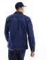 ONLY & SONS coach denim jacket in mid wash blue Синий, L - фото #2