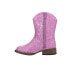 Roper Glitter Galore Square Toe Cowboy Toddler Girls Purple Casual Boots 09-017