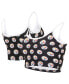 Фото #1 товара Women's Black Pittsburgh Steelers Gauge Lounge Bralette