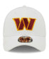 Men's White Washington Commanders Iced II 39Thirty Flex Hat