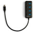 Фото #7 товара StarTech.com 4-Port USB-C Hub - 4x USB-A with Individual On/Off Switches - USB 3.2 Gen 1 (3.1 Gen 1) Type-C - USB 3.2 Gen 1 (3.1 Gen 1) Type-A - 5000 Mbit/s - Black - Plastic - Power