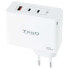 Фото #1 товара TOOQ TQWC-GANQC2PD100W USB-C And usb-c wall charger 100W