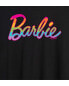 ფოტო #3 პროდუქტის Hybrid Apparel Trendy Juniors Barbie Rainbow Graphic Oversized Tee