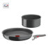 Фото #1 товара Tefal Ingenio Lose von 3 Zimmern, 28 cm Herd, Topf 18 cm, Griff, Induktion, Keramik, Herstellung in Frankreich, Renew L2609302