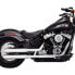 VANCE + HINES Harley Davidson FLFB 1750 ABS Softail Fat Boy 107 Ref:16312 not homologated muffler Серебристый, Not Homologated - фото #2