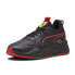 Фото #2 товара Puma Sf RsX Lace Up Mens Black Sneakers Casual Shoes 30781801