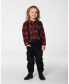 Baby Boys Baby French Terry Jogger Pants Black Denim