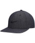 ფოტო #1 პროდუქტის Men's Skateboard Heathered Black Faux Denim Snapback Hat