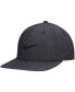 Фото #1 товара Men's Skateboard Heathered Black Faux Denim Snapback Hat