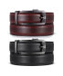 Men's Robust Metal Leather 2 Pack Ratchet Belt