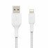 USB to Lightning Cable Belkin CAA002BT3MWH 3 m
