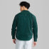 Фото #2 товара Men's Casual Fit Corduroy Button-Down Shirt - Original Use Green S